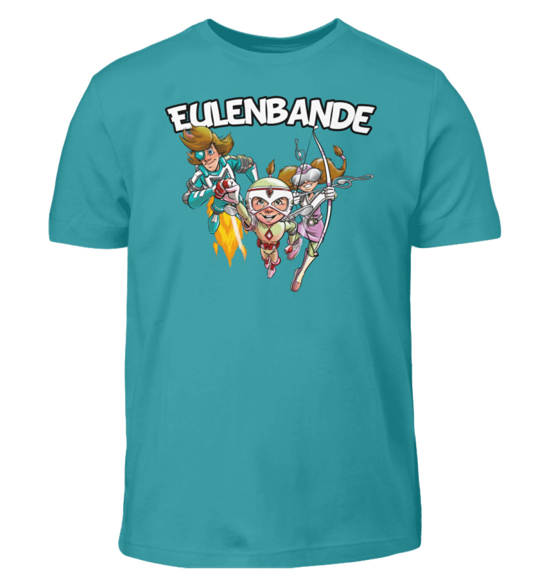 Die 3 Superhelden der Eulenbande - Kinder T-Shirt-1242