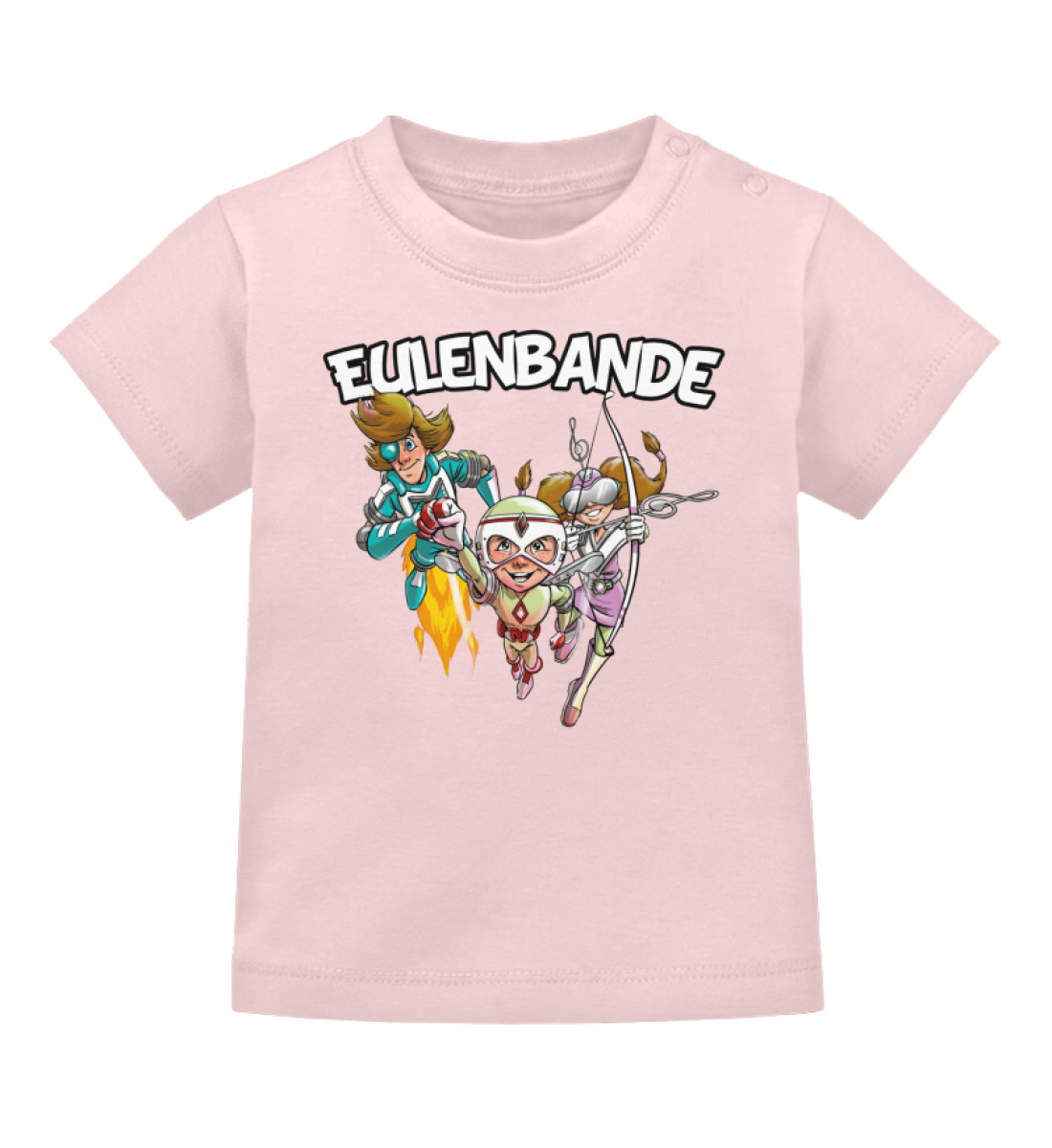 Die 3 Superhelden der Eulenbande - Baby T-Shirt-5949