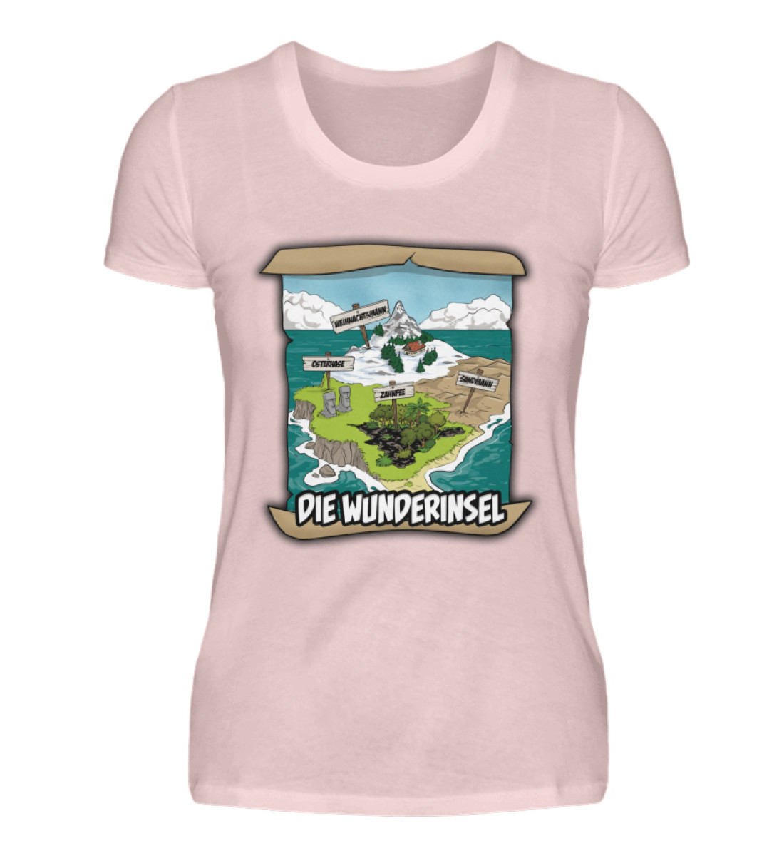 Die Wunderinsel - Damen Premiumshirt-5949