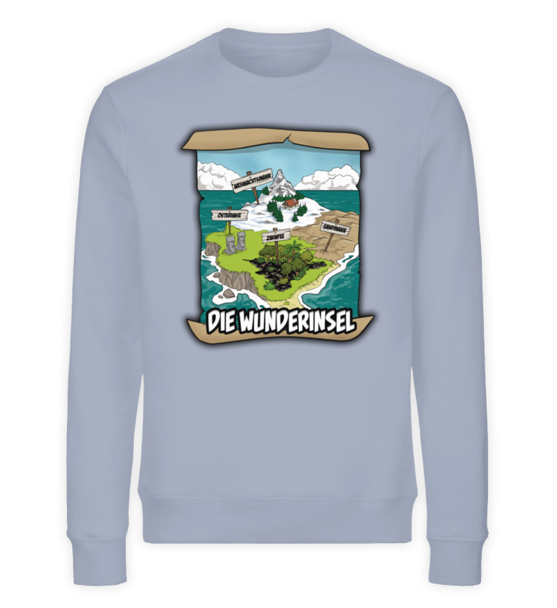 Die Wunderinsel - Unisex Organic Sweatshirt-7164